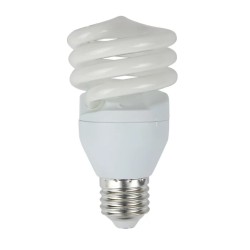Foco Fluorescente Espiral 20W Luz fría Base E27 Tecnolite