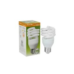 Foco Fluorescente Espiral 20W Luz fría Base E27 Tecnolite