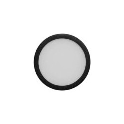 Plafón SMD LED Luz blanca 8W Negro Illux