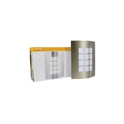 Lámpara de exterior E27 15W Satinado Turin 15W Tecnolite