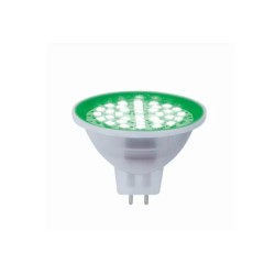 Foco LED MR16 3W Luz Verdes Base  GX5.3 Tecnolite