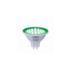 Foco LED MR16 3W Luz Verdes Base  GX5.3 Tecnolite