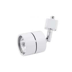 Lámpara para riel tipo spot dirigible GU10 50W  Blanco Tecnolite