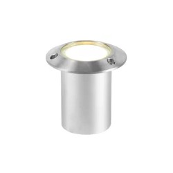 Empotrado LED a piso Luz cálida Satinado 5W Tecnolite