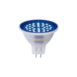 Foco LED MR16  3W Luz Azul Base GX5.3 Tecnolite