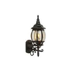 Farol de pared E27 Negro 26W Tecnolite