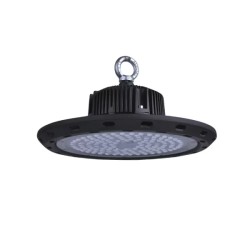 Lámpra LED Colgante Industrial Luz Fría 100W Negro Tecnolite