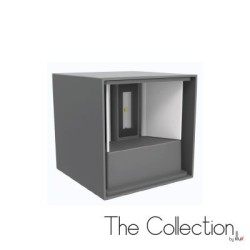 Lámpara de Pared LED para sobreponer  de Exterior Luz Cálida 6W Illux