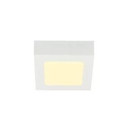 Plafón LED Luz cálida 6W Blanco Algedi Tecnolite