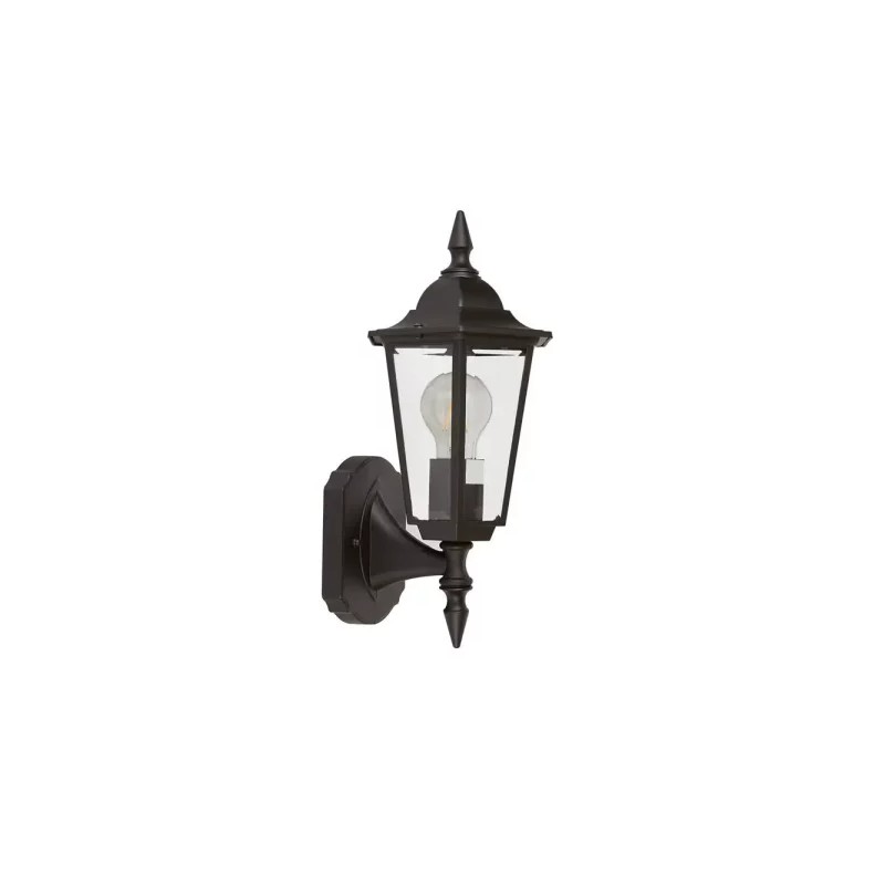 Farol de pared E27 Negro 26W Tecnolite