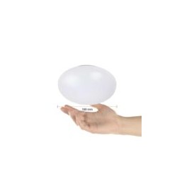 Plafón LED Luz fría 12W Blanco Tecnolite