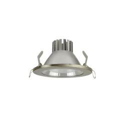 Empotrado LED E27 Luz cálida 9W Satinado Tecnolite