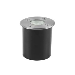 Lámpara de piso LED Luz cálida 3W Satinado Auckland Tecnolite