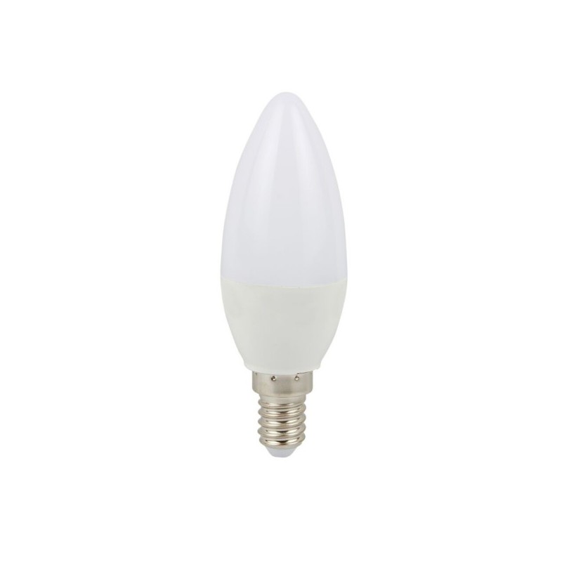 Foco LED vela E14 Luz cálida 4W Tecnolite