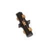 Conector recto para riel Negro Tecnolite