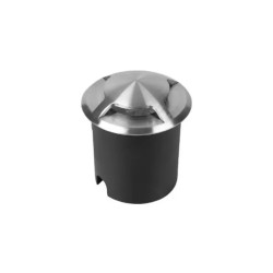 Lámpara de piso LED Luz cálida 3W Satinado Tecnolite