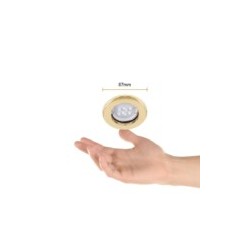 Lámpara de techo LED Empotrable para interior Base Gx5.3 50W Tecnolite