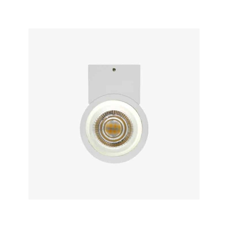 Lampara de pared GU10 Luz calida 35W Blanco Illux