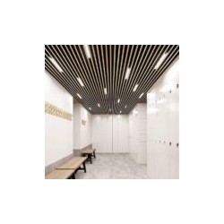 Lampara Lineal LED Luz Cálida 9W Blanco Illux