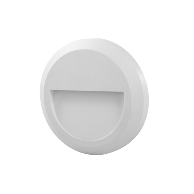 Lámpara LED de Sobreponer en Muro Luz Cálida color Blanco 1.62W Illux