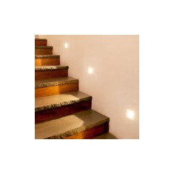 Empotrado LED Luz cálida 3W Blanco Tecnolite