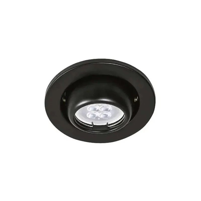Empotrado dirigible GX5.3 MR16 Negro 50W Tecnolite
