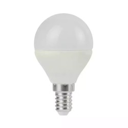 Foco LED tipo Globo E14 Luz cálida 4W Tecnolite
