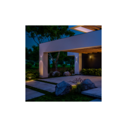 Lámpara LED de Sobreponer en Muro Luz Cálida color Blanco 7.2W Illux