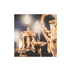 Foco tipo Vela 4.5W Luz Cálida Tecnolite