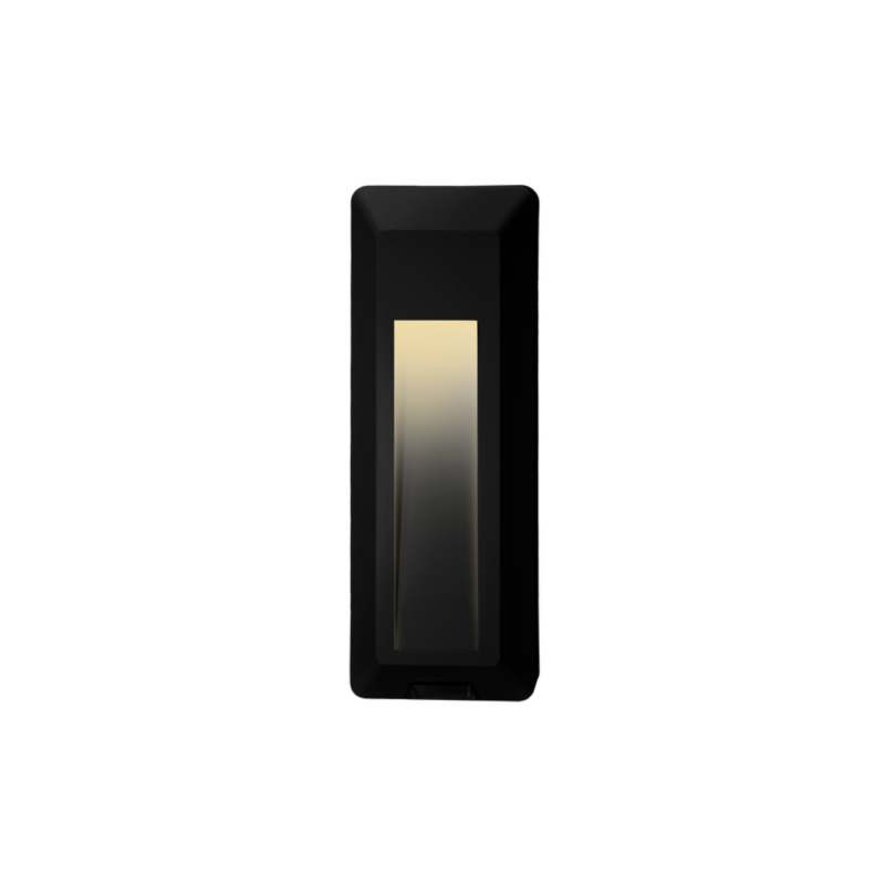 Lámpara LED de Sobreponer en Muro Luz Cálida color Negro 1.2W Illux