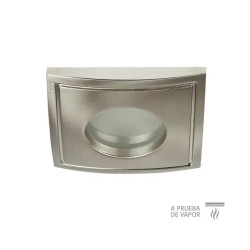 Lámparara empotrable a prueba de vapor GX5.3 50W Satinado Adria II Tecnolite