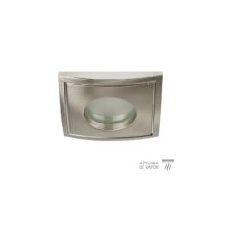 Lámparara empotrable a prueba de vapor GX5.3 50W Satinado Adria II Tecnolite