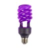 Foco Fluorescente 20W Luz Negra Base E27 Tecnolite