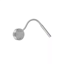 Lámpara de lectura LED Luz cálida 2W Satinado Freising Tecnolite