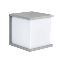 Lampara de pared exterior E27 15W Satinado Toulon Tecnolite