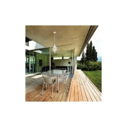 Farol colgante E27 Blanco 60W Tecnolite