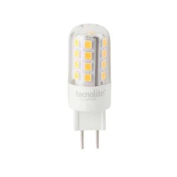 Ampolleta LED GY6.35 Luz cálida 3W Tecnolite