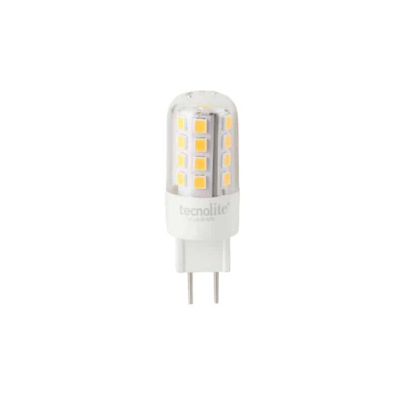 Ampolleta LED GY6.35 Luz cálida 3W Tecnolite