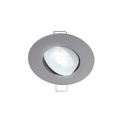 Empotrado LED Luz fría 5.5W Satinado Naos II Tecnolite