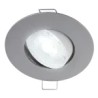 Empotrado LED Luz fría 5.5W Satinado Naos II Tecnolite