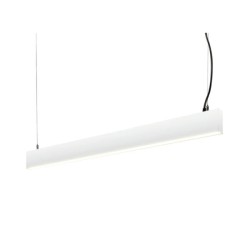 Lampara Colgante LED Luz Calida 40W Blanco Illux