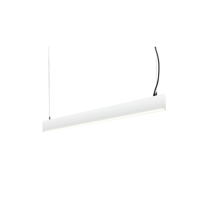 Lampara Colgante LED Luz Calida 40W Blanco Illux