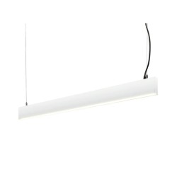 Lampara Colgante LED Luz Calida 40W Blanco Illux