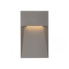 Lampara de pared LED Luz calida 5W Gris Tecnolite