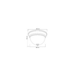 Plafón E27 30W Tecnolite