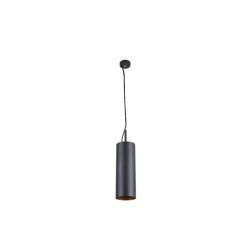 Lámpara colgante E27 8.5W Negro Tecnolite