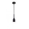 Socket colgante E27 8.5W Negro Tecnolite