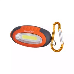 Lámpara LED portatil Luz fría 0.5W Naranja Tecnolite