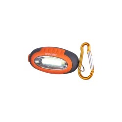 Lámpara LED portatil Luz fría 0.5W Naranja Tecnolite