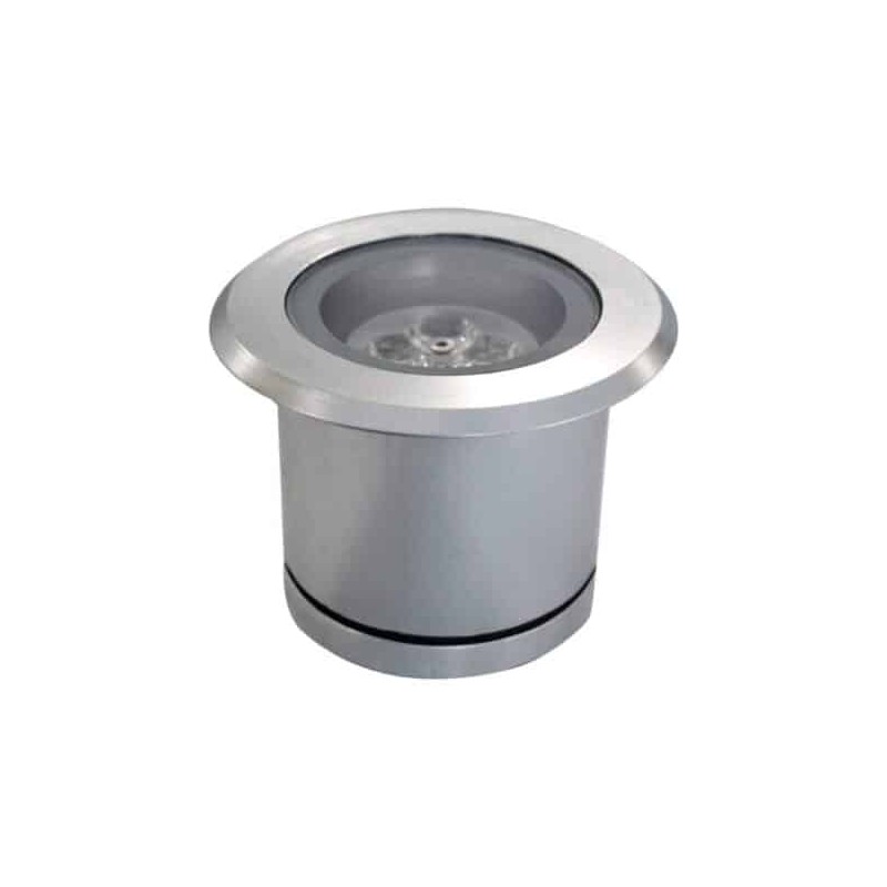 Lampara de Piso LED Luz calidad 8W Plateado Illux